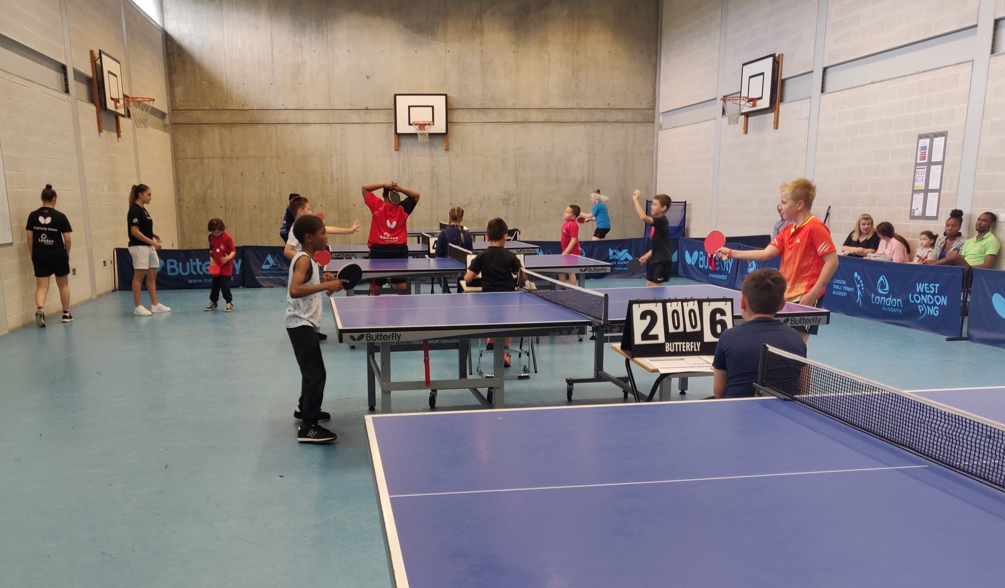 Young starts shine at London Rankings London Table Tennis Academy